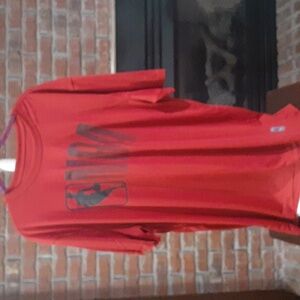 NBA Red Graphic Men's Shirt